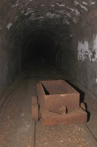 Galería de una mina abandonada
